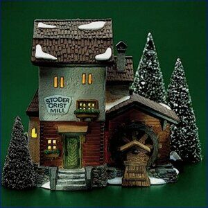 DEPARTMENT 56 - Alpine Village - Stoder Grist Mill - In Original Box